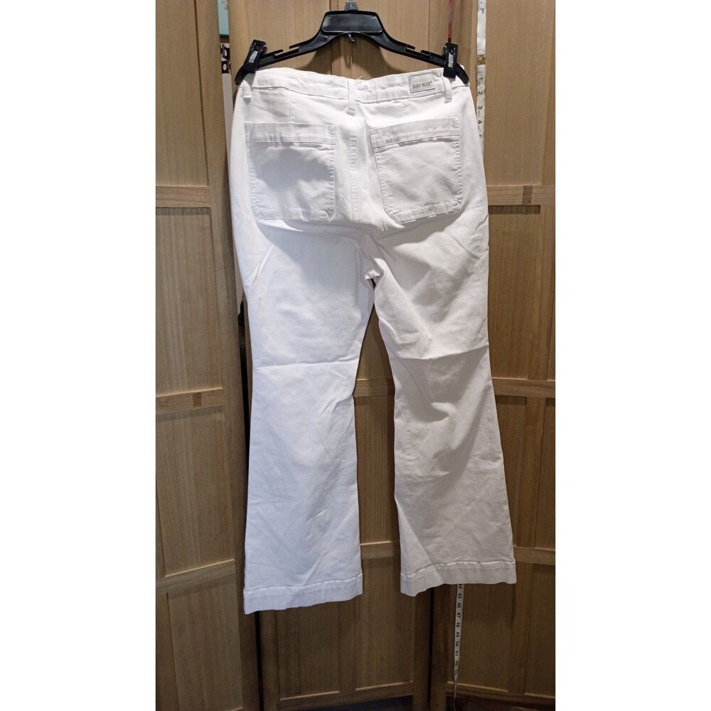 Judy Blue White High-Rise Flare Jeans - Picture 4 of 7